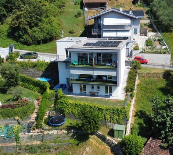 Il Cubo Di Anja Home Of Amazing View Pisogne Exterior foto